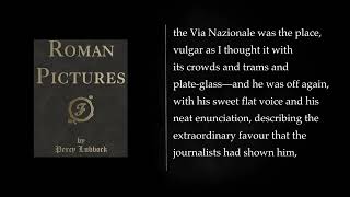 ROMAN PICTURES By PERCY LUBBOCK Audiobook  full length free [upl. by Gierk]