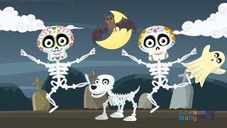 💀 Las Calaveras 💀 Salen De Su Tumba CHUMBALA CACHUMBALA  Canciones Infantiles de Halloween [upl. by Etnwahs480]