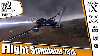 Flight Simulator 2024 Xbox Series X  Lizenzen amp Tornado  Deutsch [upl. by Rissa]