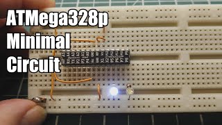 Build a Barebones ATMega328p Microcontroller Circuit  Forth [upl. by Anders]