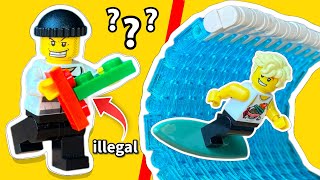 ILLEGAL LEGO Building Techniques and How To Use Them… [upl. by Eyahc425]