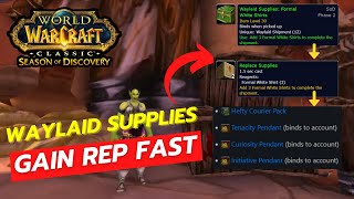 Where to farm WAYLAID SUPPLIES and gain revered  get REVERED fast  SOD Phase 2 [upl. by Fabian798]