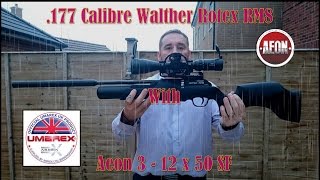 The 177 Walther Rotex RM8 amp Aeon 3 12 x 50mm SF field review [upl. by Cloots]