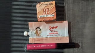 who is the best spinz bb pro cream or million color bb cream  daily skincare trips [upl. by Prudie]