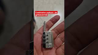 Combination padlocks travel locks padlocks tsalockslocksmith diy safety safetyfirst [upl. by Ancell]