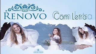 Renovo Com Letra  Legendado Sarah Farias 2017 LançamentoPlayback Link Descrição CD RENOVO Clipe [upl. by Phelan660]