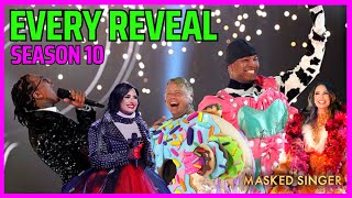 ALL Masked Singer Season 10 Reveals [upl. by Milde]