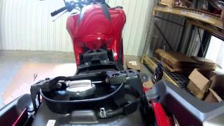 Honda Nc700x custom seat and other upgrades [upl. by Hallimaj]