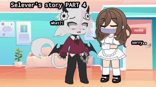 Selevers storyPART 4Selever x SkySarventFNFGacha Cluboriginal [upl. by Enybor]