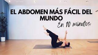 EL ABDOMEN MÁS FÁCIL DEL MUNDO 10 minutos cada día antes o después de tu rutina Viridiana Yoga [upl. by Enetsirk887]