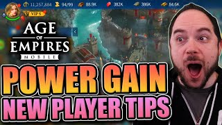 Tricks to Gain Power Fast Age of Empires Mobile Imperial City Capture [upl. by Rizas]