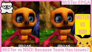 MiSTer FPGA Vs Emulation Banjo Tooie on Nintendo Switch Online and MiSTer FPGA [upl. by Eitirahc]