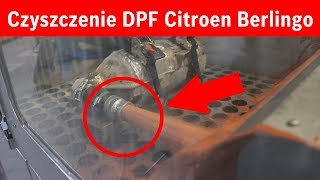 Czyszczenie DPF FAP Citroen Berlingo 16 2013 [upl. by Quinlan]