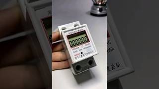 SINGLE PHASE DINRAIL ENERGY METER shorts ytshorts [upl. by Beulah]