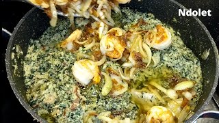 Recette Authentique du Ndolet Cameroun  cameroon ndolet recipe [upl. by Bywoods636]