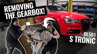 Our 30 TDI S Tronic Audi A5 gets a new Clutch Pack and Flywheel  DARKSIDE DEVELOPMENTS [upl. by Tiloine501]