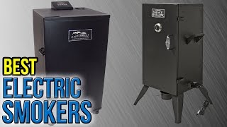 10 Best Electric Smokers 2017 [upl. by Romelle834]