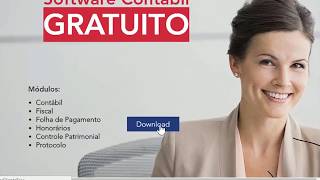 Software Contábil Gratuito  Para Contadores e Estudantes [upl. by Leanard]