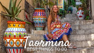 Taormina Sicily Bucket List Best Things to See and Do in Taormina [upl. by Diantha560]