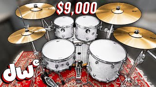 The MOST EXPENSIVE Electronic Drum Set I’ve Played  9000 DWe [upl. by Marian]