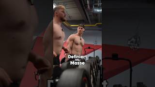 Vor und Nachteile Masse vs definiert sein gym tipps realtalk fitness gymbro [upl. by Desirae]