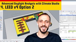 4 Detailed Guide to LEED v4 Option2 Analysis with Climate Studio greenbuildings LEEDCertification [upl. by Kcirevam]