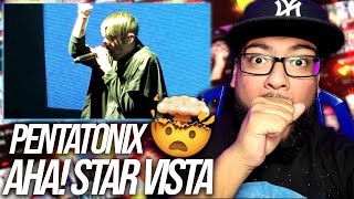 GO AHEAD MITCH Pentatonix  Aha Singapore The Star Vista REACTION [upl. by Vyse]