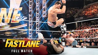 FULL MATCH John Cena amp LA Knight vs The Bloodline WWE Fastlane 2023 [upl. by Aserahs]