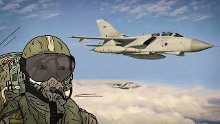 Rock the Casbah but youre an RAF Tornado pilot on attack run in the Gulf [upl. by Eidnarb44]