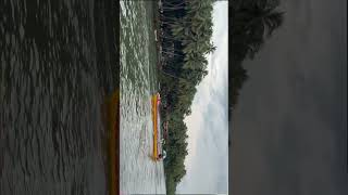 Backwaters 🌊Honnavar 🛶trending minitravelvlog travel viralvideo boat karnataka [upl. by Aysan]