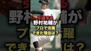 引退する野村祐輔がプロで活躍できた理由は？野球 広島東洋カープ 野村祐輔 甲子園 野球解説 [upl. by Ehtnax]