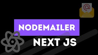 Nodemailer setup on next js project [upl. by Aisek]