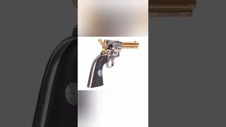 Colt Peacemaker Saa CO2 Revolver Nickel  colt peacemaker 121h cal airsoft [upl. by Euqilegna987]