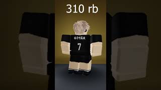 Make Atsumu Miya In Roblox Haikyuu shorts [upl. by Cohla139]