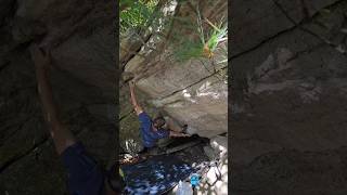 Gunks Bouldering  Jackson Pollock V8 [upl. by Katharyn]