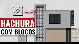 SUPERHATCH BLOCK I Bloco Como Hachura no AutoCAD [upl. by Amej]