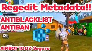 REGEDIT METADATA NO RECOIL AIMBOT DISIMULADO PARA FREE FIRE ANTIBAN Y ANTIBLACKLIST GRATIS 2024 FULL [upl. by Burty]