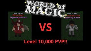 World of Magic LVL 10K MAGMA VS ICE PVP [upl. by Nniw]