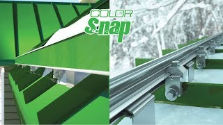 AceClamp® Color Snap® Snow Guards install in a snap [upl. by Namara]