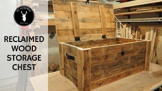 Build a storage chest from reclaimed wood [upl. by Shaya]