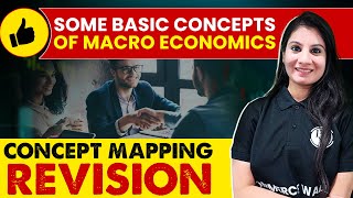 Basic Concepts Of Macro Economics  Concept Mapping amp Revision  Class 12th Economics 🔥 [upl. by Akisey]