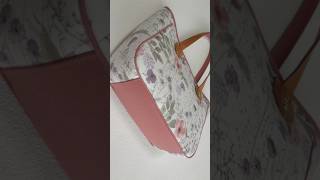 DIY Tote Bag with Piping Full version↑Shorts sewing [upl. by Mose32]