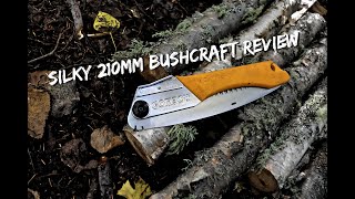 Silky Saw Gomboy 210 Curve Blade Bushcraft Review [upl. by Feil236]