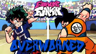 Youve overworked yourself for this huh FNF Overworked but its a Izuku Midoriya and Goku cover [upl. by Graig]