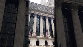 INSIDER VLOG A Day at the NEW YORK STOCK EXCHANGE 💹🔑 newyorkstockexchange stockwatch nyse [upl. by Wiltz]