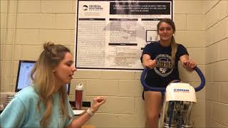 Georgia Southern University Wingate Anaerobic Test [upl. by Enilrek9]