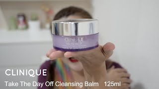 ใช้ดีบอกต่อ  Clinique Take the day off cleansing balm คลีนิกส์บาล์ม ล้างเครื่องสำอาง สะอาดมากแม่ [upl. by Eerised]