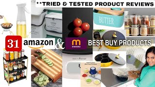 31 AMAZON amp MEESHO TRIED amp TESTED KITCHEN PRODUCTS  MustHave Kitchen Items  Amazon Kitchen Items [upl. by Hazard]