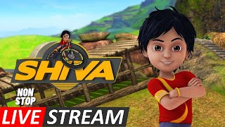 Shiva  शिवा  LIVE STREAM 🔴  Fun Animated Show for Kids Shiva NickJr Kids Animated [upl. by Campbell614]