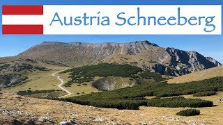 Schneeberg 🇦🇹 Austria 4K 60 fps Ultra HD [upl. by Alolomo900]